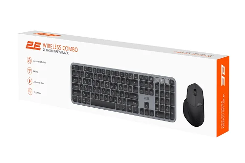 2E MK440 Wl/bt (2E-MK440WBGR) Wireless Keyboard & Mouse — Bakı