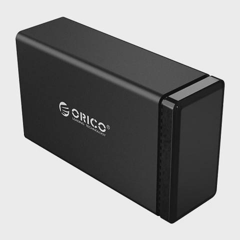 Orico NS200RU3-EU-BK-PRO 2-Bay Raıd HDD Enclosure — სერვერული აღჭურვილობა