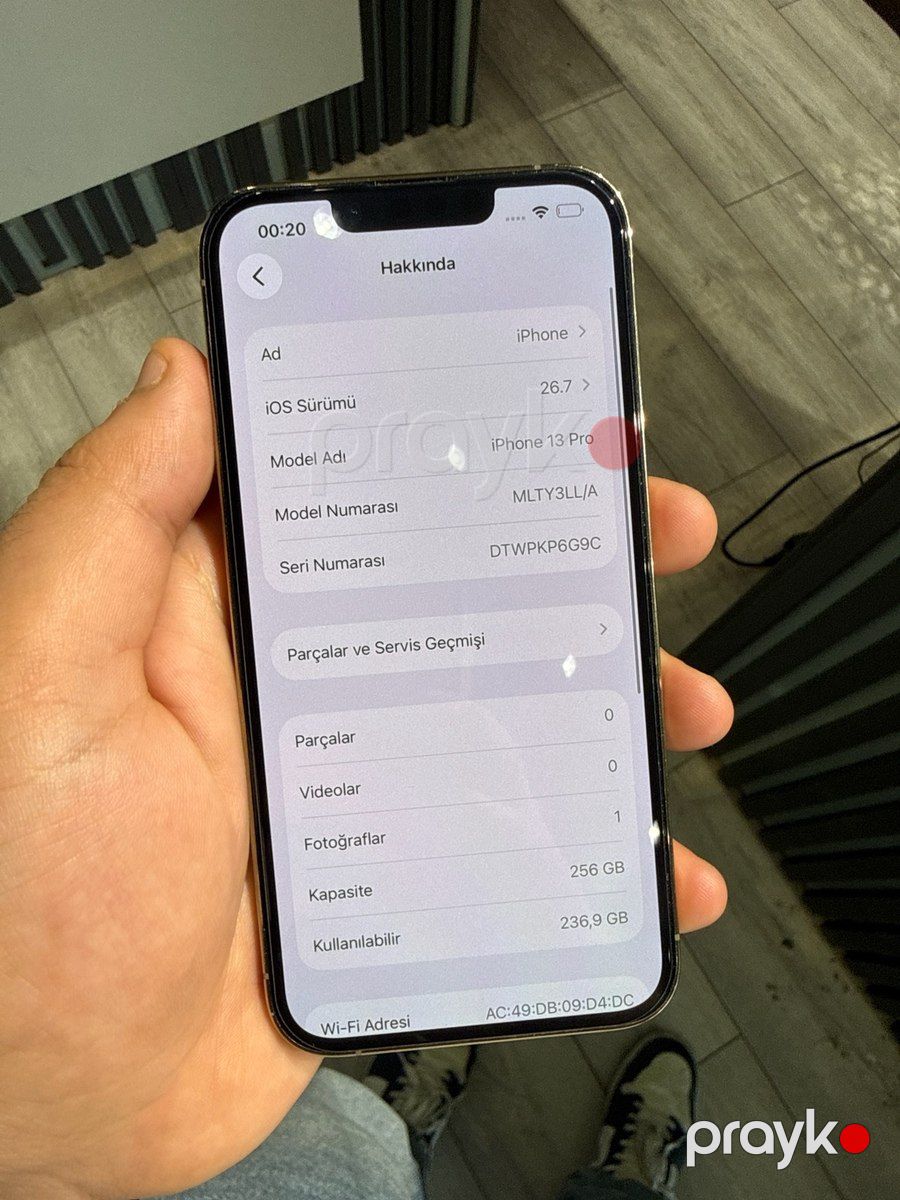 Apple iPhone 13 Pro Gold 256GB/6GB — Smartfonlar, Bakı (7)