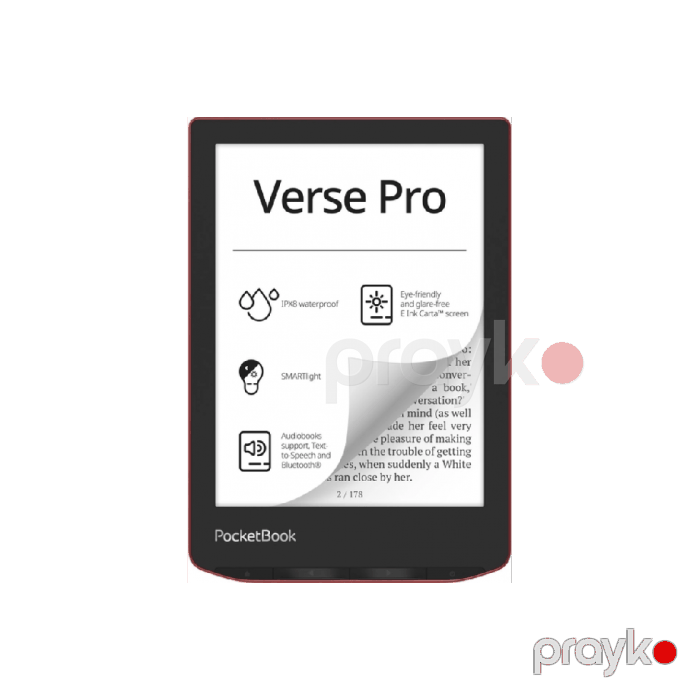 PocketBook 634 Verse Pro Passion Red – Elektron Kitab Oxuyucu — Elektron kitablar, Bakı