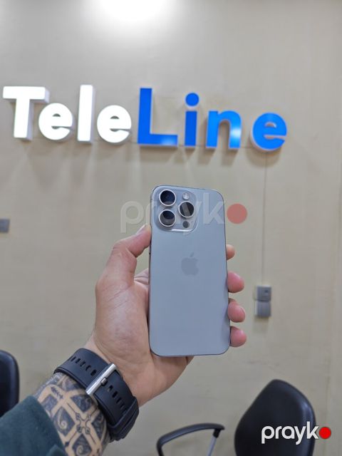 Apple iPhone 15 Pro Natural Titanium 128GB/8GB — Bakı