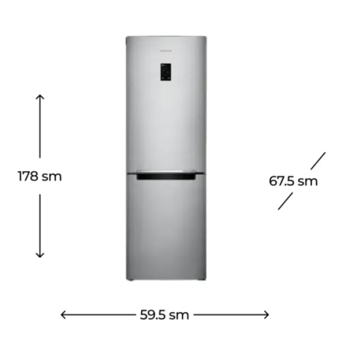 Samsung RB29FERNDSA/WR Soyuducu 290L No Frost A+ İnverter İki Qapılı — Soyuducular, Bakı (2)