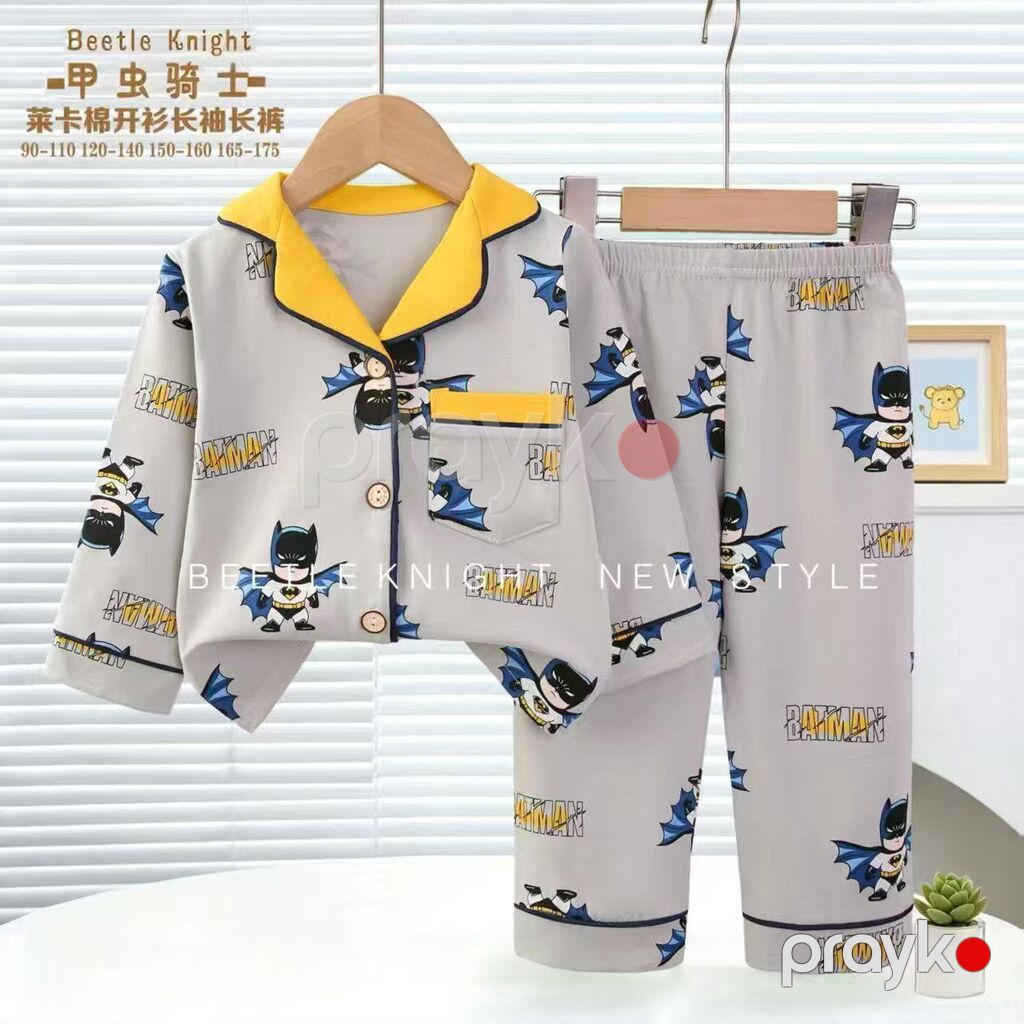 Uşaq pijama dəsti – Beetle Knight New Style 1yawdan 12yawa kimi - İki — Uşaq geyimi, Bakı (5)