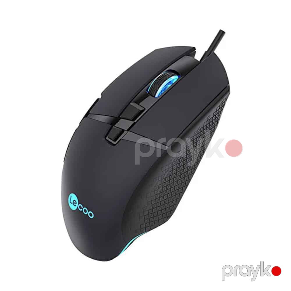 Lenovo Lecoo MG1101 (MG1101 Wired Mouse Black) — Klaviaturalar və siçanlar, Bakı (2)
