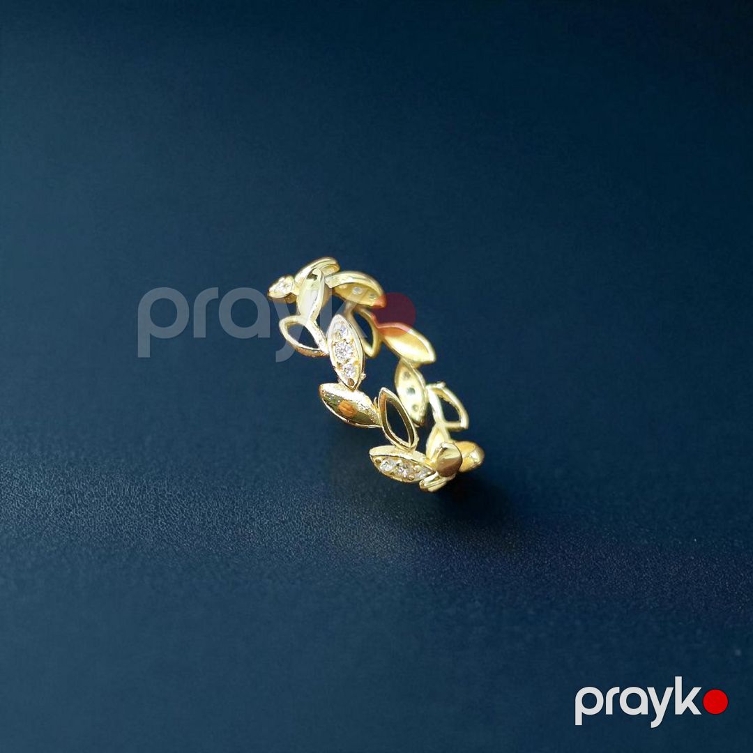 Qadınlar üçün üzük Azgold 10007, qızıl 585 əyar No Brand — Mallar, Bakı (2)