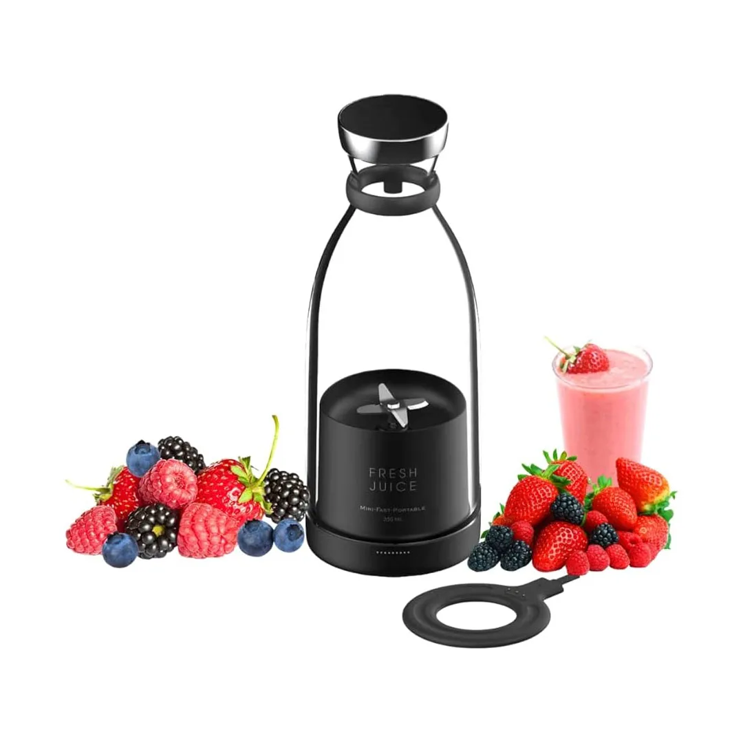 Blender Fresh Juıcer Portable 350ML Black — Mallar, Bakı (2)