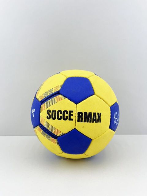 8690 Məhsulun adı: Həndbol topu Soccermax, sarı/göy, ölçü 2 Brend — Спорт и отдых