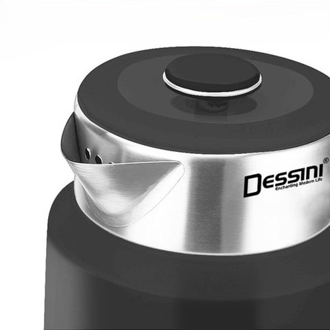 4598 Məhsulun adı: Elektrik çaydan Dessini DS42SS Black Brend — Yoboo az — Elektrikli su ısıtıcıları ve termoslar