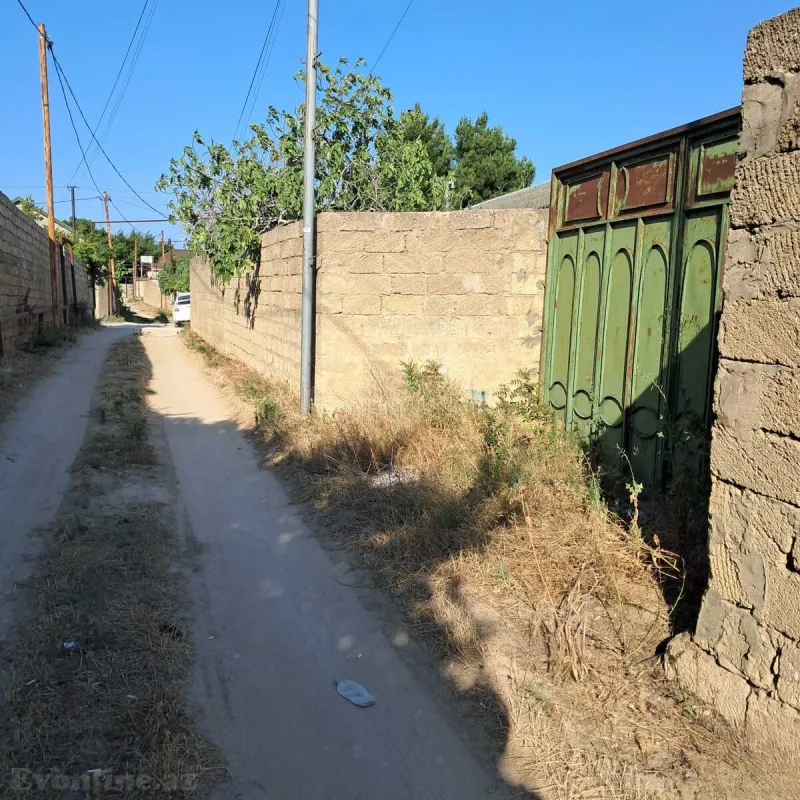 Satılır Torpaq 4 sot Bakı, Sabunçu r., Albalılıq — Bakı