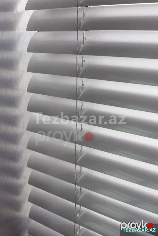 Aluminum jalüz — Pəncərələr, qapılar, balkonlar, Bakı (3)