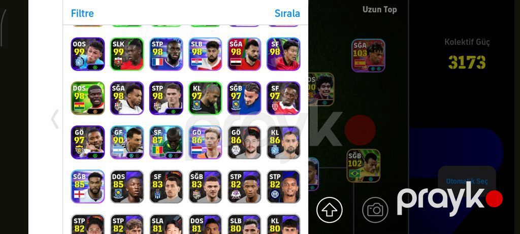 (Maks Qiyməti 20AZN Aşağısı 15 EFootball hesabı – güclü heyət və — Digər, Bakı (5)