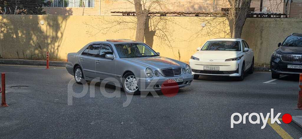 Mercedes E 240, 2.4 L, 2000 il, 280 000 km — Avtomobillər, Bakı (6)