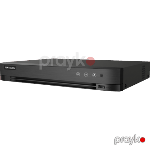 Hikvision 4-ch 5 MP 1U H.265 AcuSense DVR — Bakı