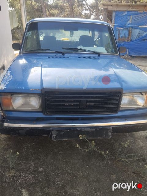 VAZ 2107 sedan, mavi rəng. - Kuzov: klassik 4 qapılı sedan, xrom — Bakı