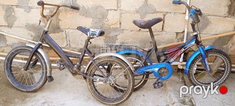 Uşaq velosipedləri – 2 ədəd Məhsul təsviri: - Uşaq ölçülü iki ədəd — Sumqayıt