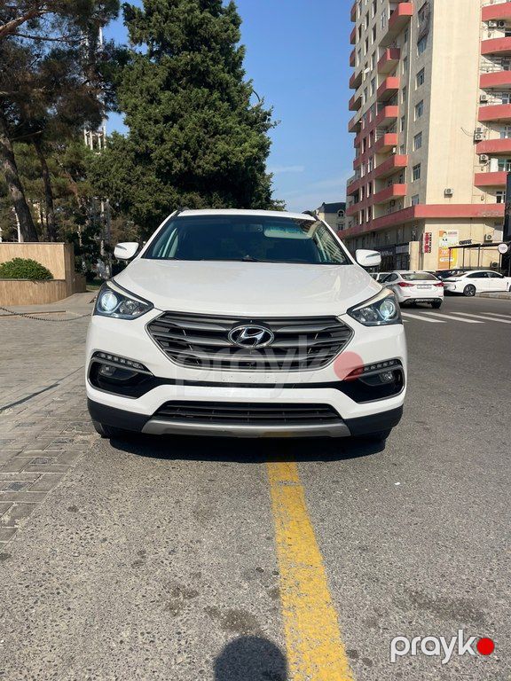 Hyundai Santa Fe, 2.0 L, 2016 il, 170 000 km — Avtomobillər, Bakı (4)