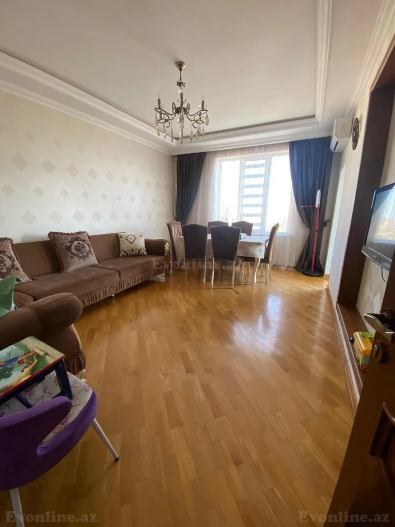 Kirayə verilir 2 otaqlı Mənzil Yeni tikili 70 m² Bakı, Nəsimi r., Memar Əcəmi m — Bakı