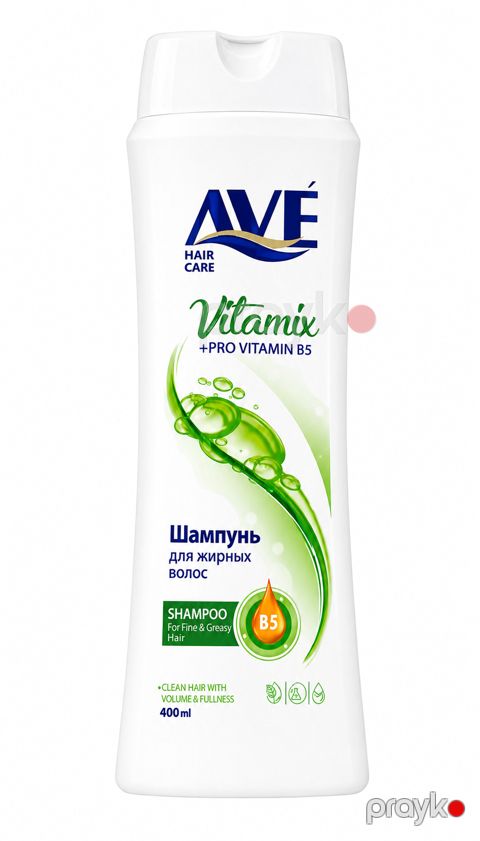 Şampun AVE Hair Care Vitamix + Pro Vitamin B5 yağlı saçlar üçün 400 ml — Bakı