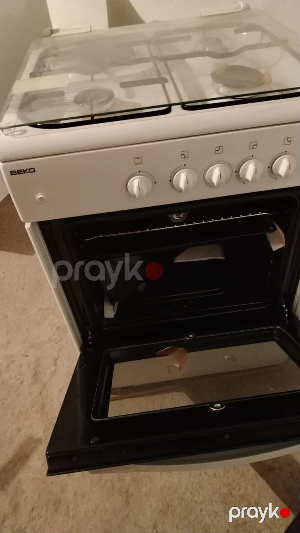 Beko qaz plitəsi və soba kombinə - 4 gözlü qaz plitəsi: fərqli ölçülü — Plitələr, Bakı (2)