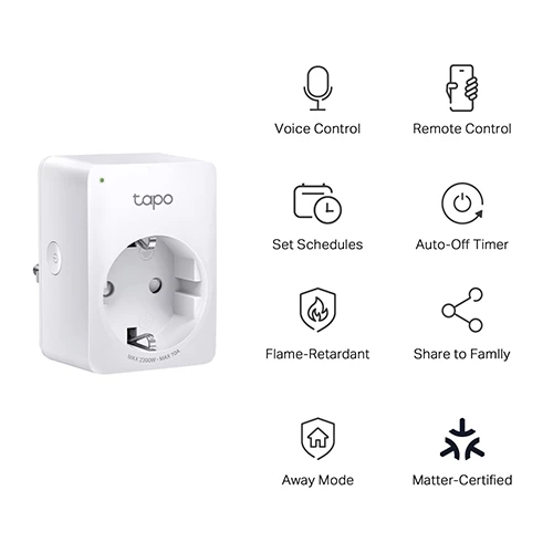 Tapo P100M Mini Smart Wi-Fi Plug — Ağıllı ev, Bakı (2)