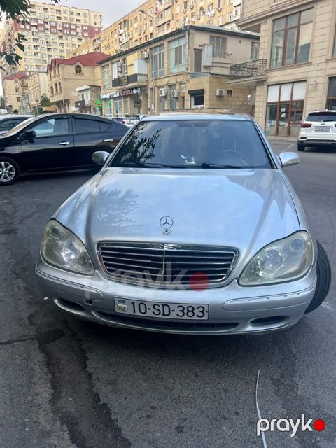 Mercedes S 320, 3.2 L, 2000 il, 280 000 km — Bakı