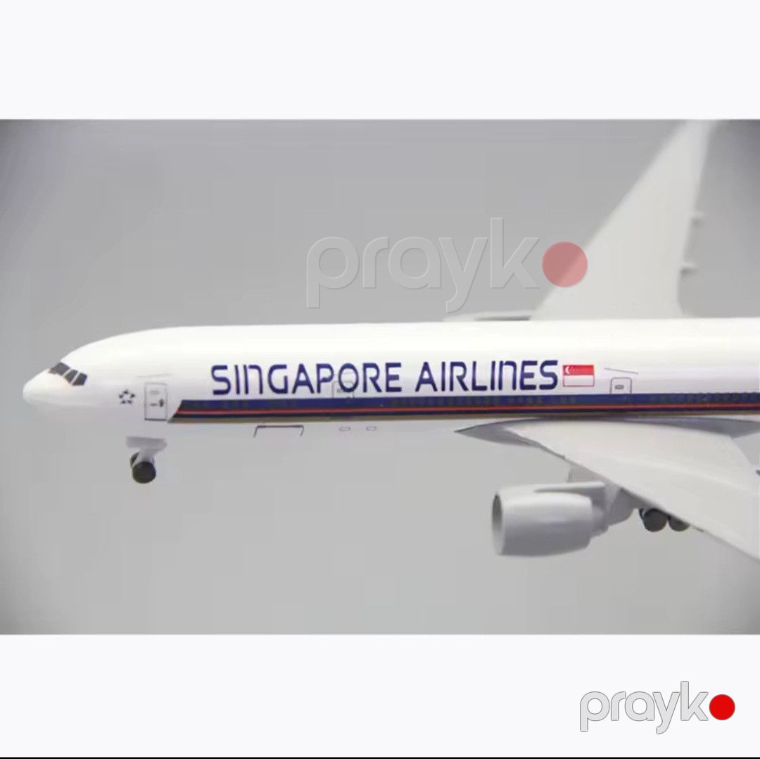 Kolleksiya fiquru Aircraft Model Maket Singapore Airlines Boeing 777, 18x16x9 sm — Mallar, Bakı (3)