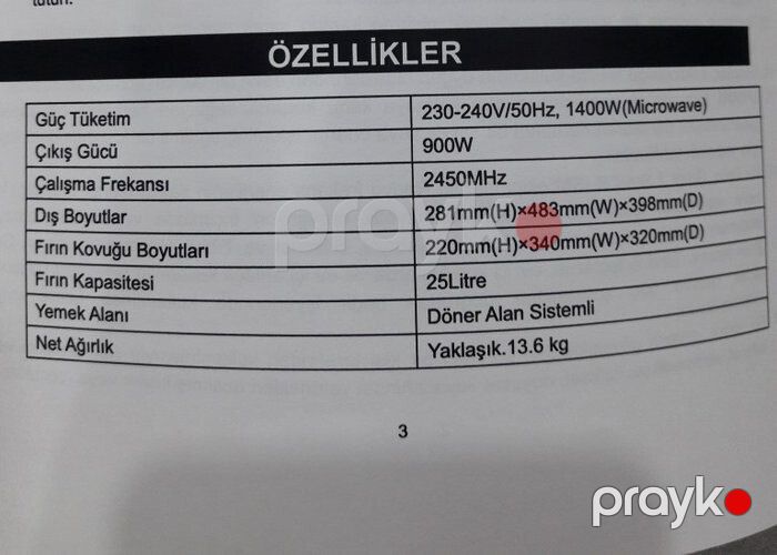Mikrodalğalı soba "Silver" — Ev texnikası, Bakı (8)