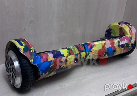 Rəngarəng dizaynlı elektrik hoverboard (self-balance skuteri) — Bakı