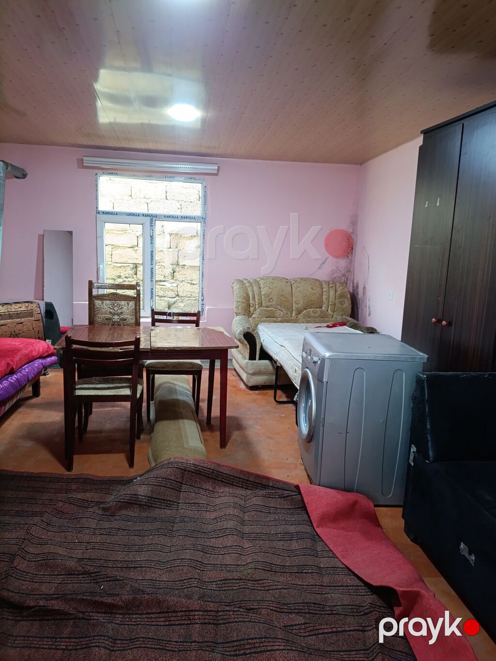 Hövsan butanin yanı yolun yaxınlığında 1 otaqlı heyetide var — Ev, villa, Bakı (7)