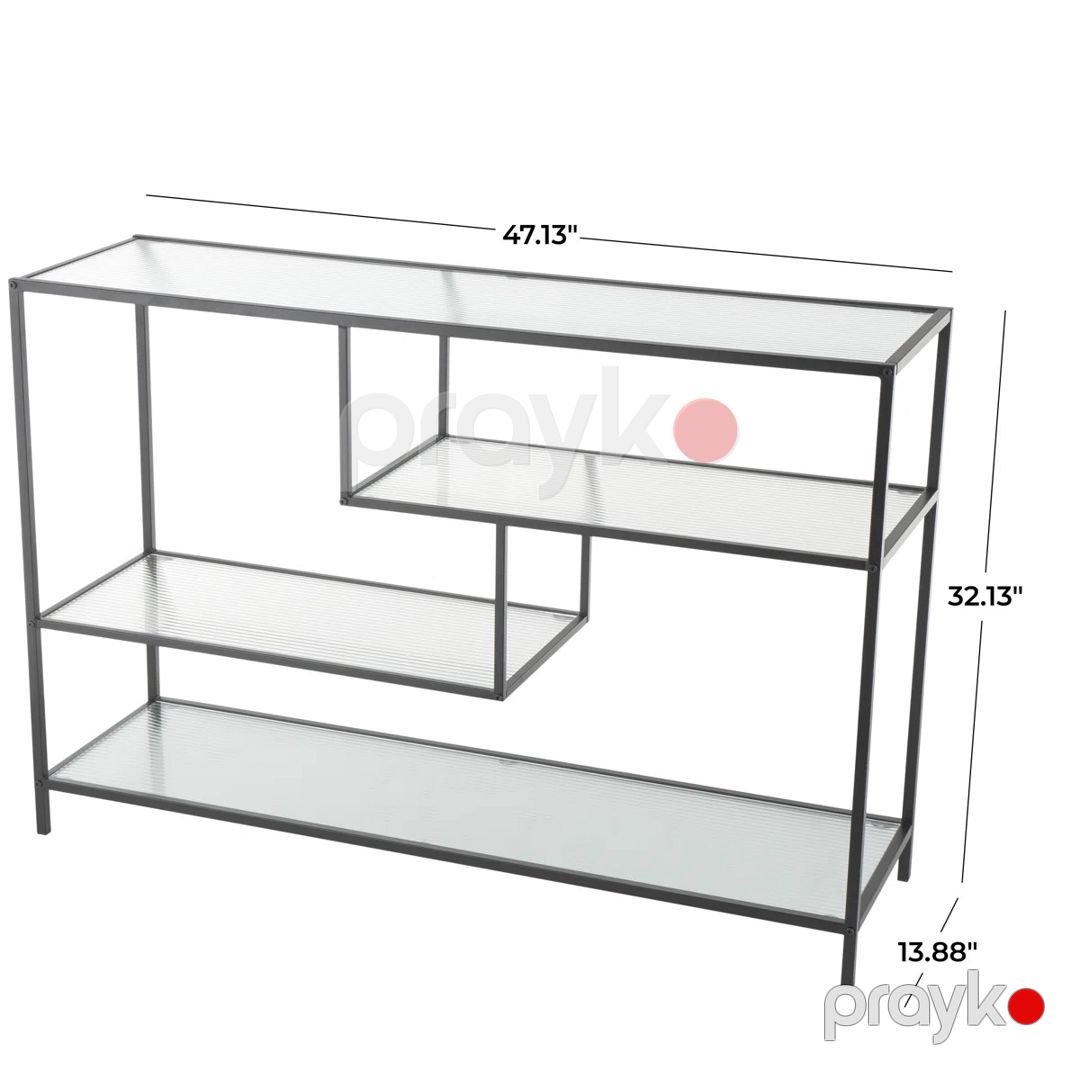 Stellaj Elegant Wood ZARR176, paslanmayan polad, 120х35х81 sm — Mallar, Bakı (3)
