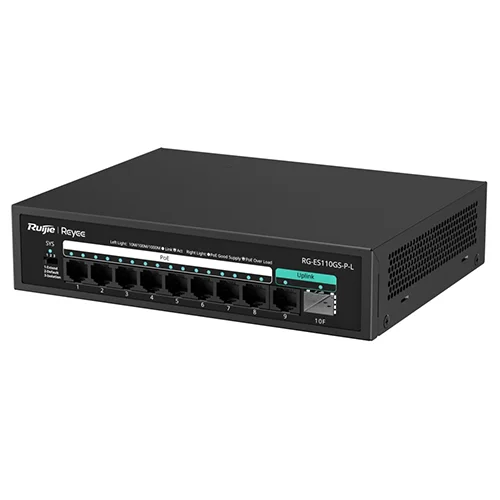 Reyee RG-ES110GS-P-L Unmanaged Switch — Şəbəkə və server avadanlığı, Bakı (3)