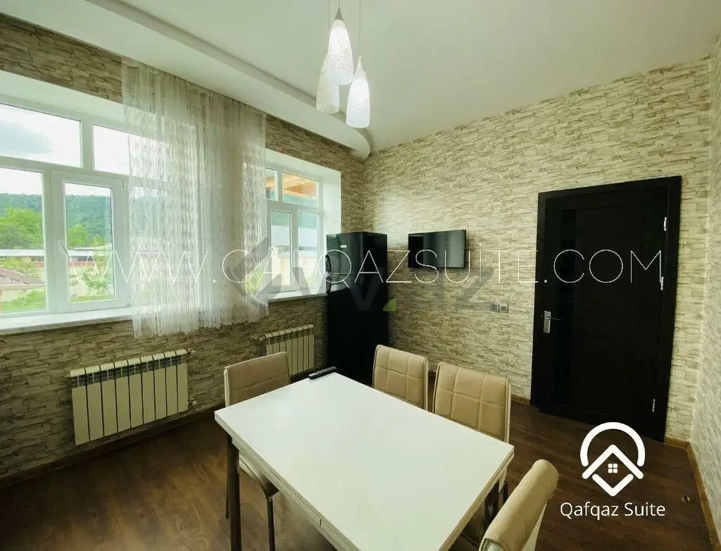 4 otaqlı Həyət evi Kirayə (günlük), Qəbələ — Ev, villa, Qəbələ (7)