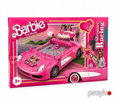 Yarış maşını Barbie Adventure Racing, çəhrayı, 3+ yaş — Bakı