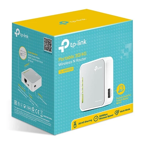 TP-Link TL-MR3020 4G LTE Wi-Fi Router — Bakı