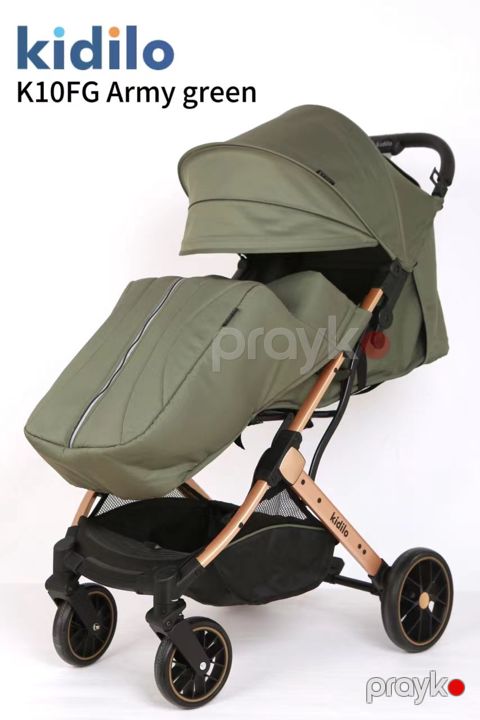 Uşaq arabası Kidilo K10FG SC003 Army Green — Bakı
