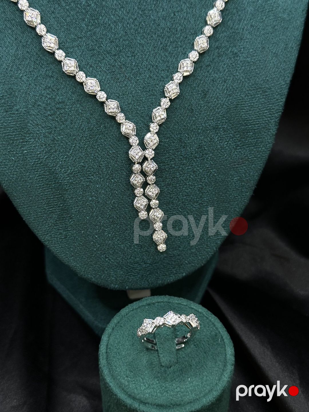 Bijuteriya dəsti boyunbağı, sırğa, üzük və qolbaq Art 8.1.03 — Mallar, Bakı (3)