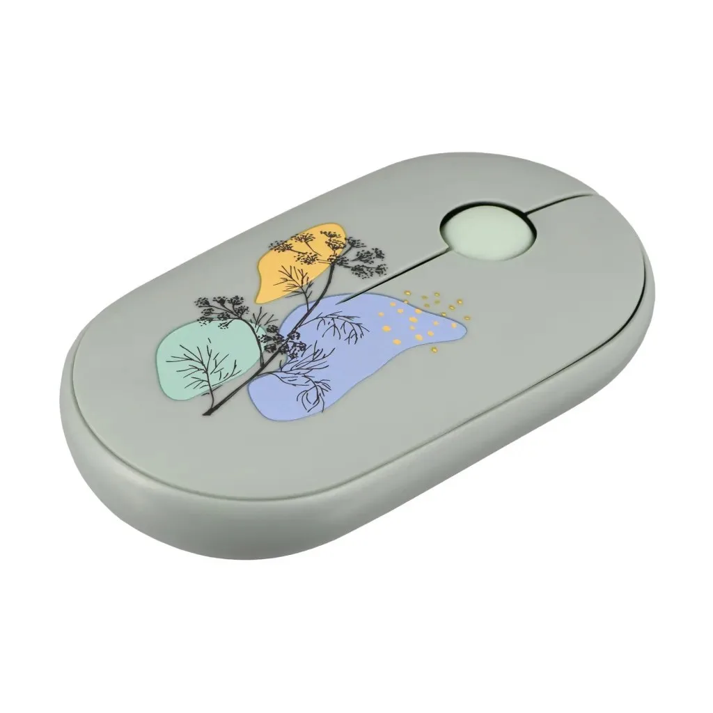 Mouse 2E MF300 Flora Dill Silent WL BT Green — Mallar, Bakı (2)