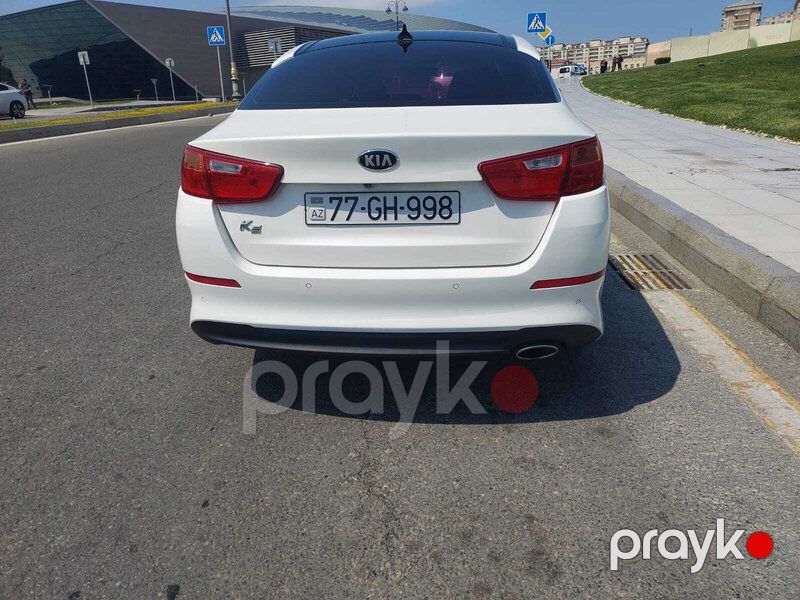 Kia Optima K 5 — Minik avtomobili icarəsi, Bakı (4)