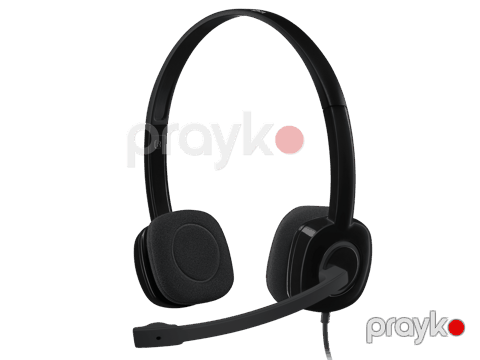 Logitech Stereo Headset H151 – One Plug (981-000589) — Bakı
