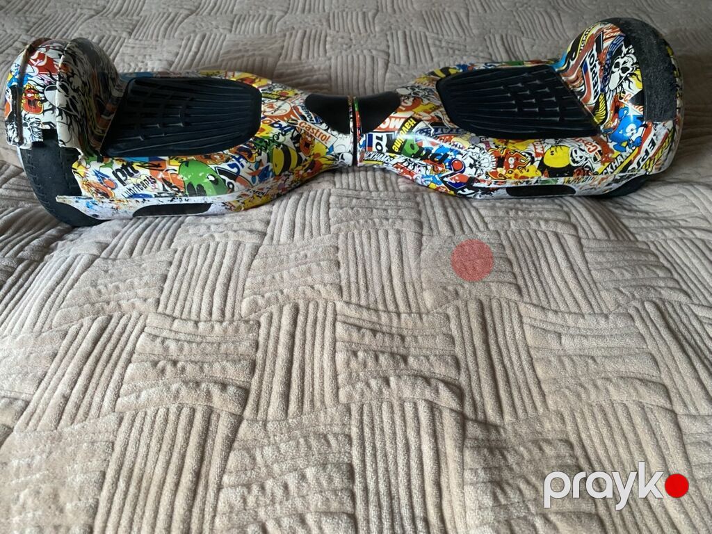 Ikki təkərli self-balans skuter (hoverboard) telefonla barter edilir — Hiroskopler, Bakı (3)