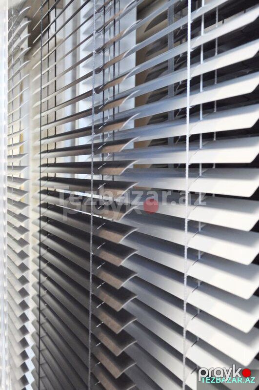 Aluminum jalüz — Pəncərələr, qapılar, balkonlar, Bakı (2)