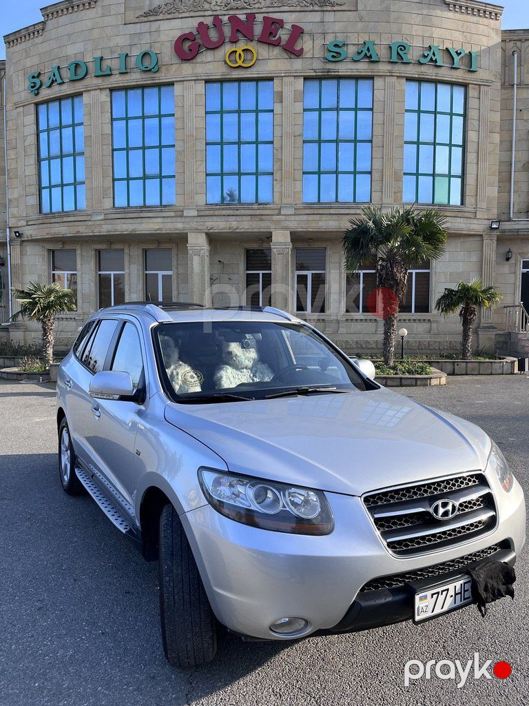 Hyundai Santa Fe, 2.0 L, 2008 il, 225 246 km — Avtomobillər, Bakı (6)