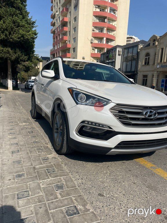 Hyundai Santa Fe, 2.0 L, 2016 il, 170 000 km — Avtomobillər, Bakı (6)