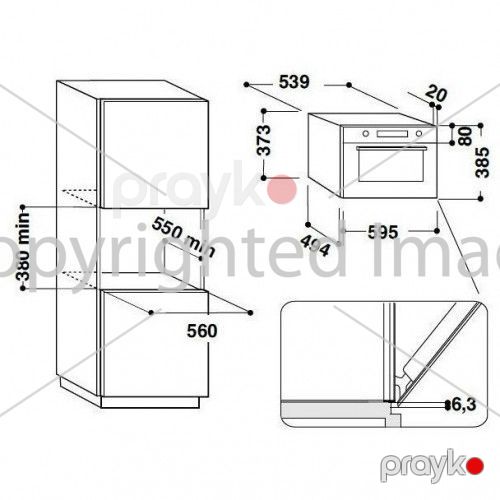 Mikrodalğalı soba Indesit MWI 4343 BL — Mikrodalğalı sobalar, Bakı (2)
