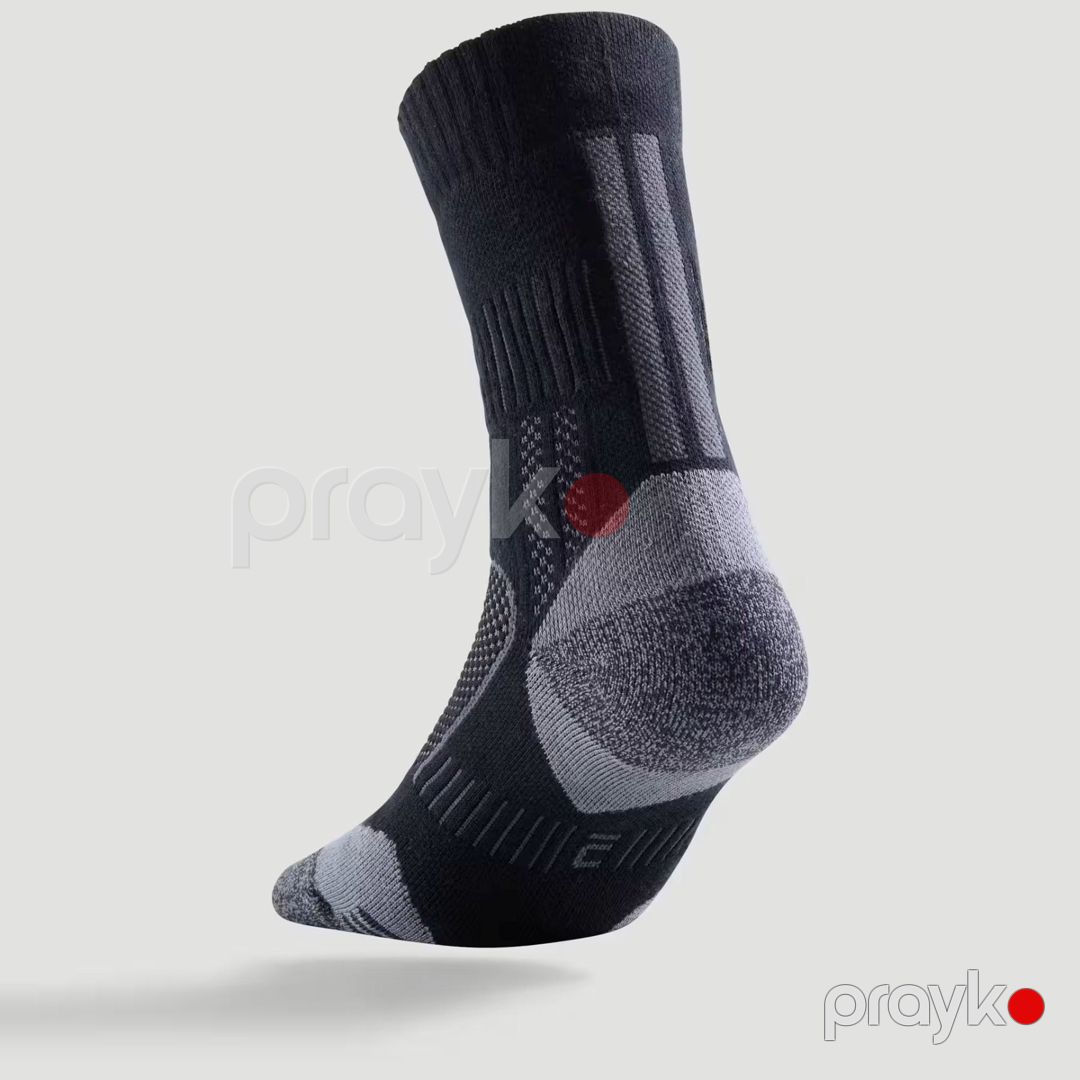 İdman corabları Decathlon Artengo 8584594, qara/boz, ölçü 35-38, 3 əd — Mallar, Bakı (3)