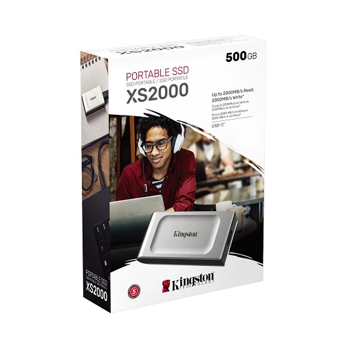 External SSD Kingston XS2000 500GB — Bakı