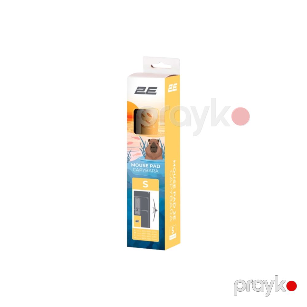 2E Mouse Pad Capybarra, yellow(2E-PAD-S-CAPY-YELLOW) — Periferik cihazlar, Bakı (2)