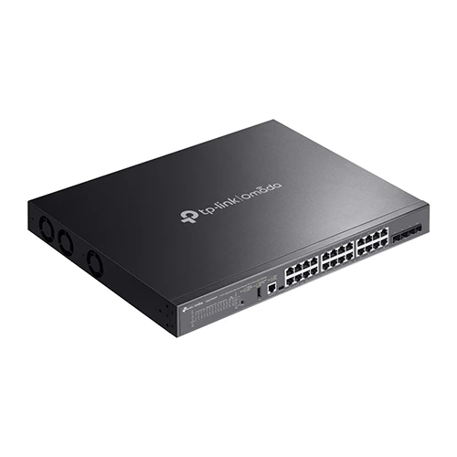 Omada SG5428XMPP 24-Port Gigabit Stackable Lite L3 Managed PoE Switch with 4× 10G Slots — Bakı