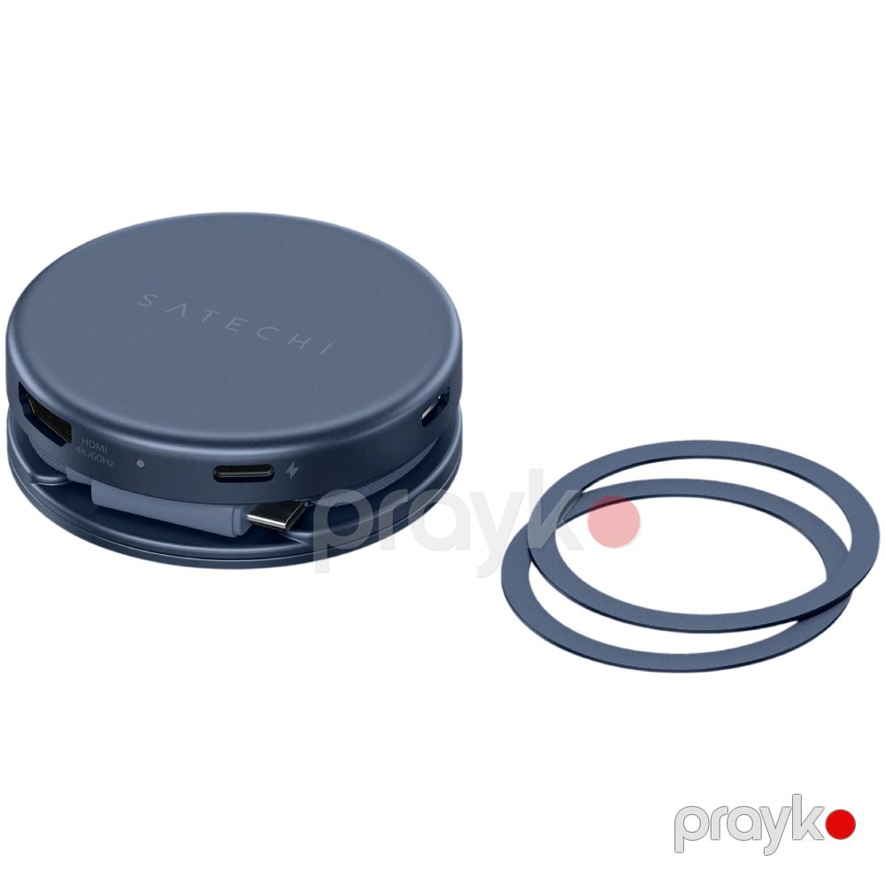 USB Hub Satechi OntheGo 5in1 USB Type-C ST-POTG5B Indigo — Kabelləri, adapterlər və keçidçilər, Bakı (2)