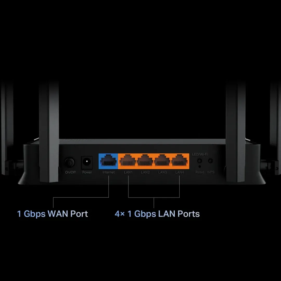 TP-Link - Archer BE220 (BE3600 Dual-Band Wi-Fi 7 Router) — Mallar, Bakı (6)